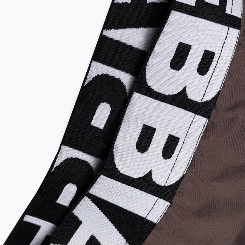 Biustonosz treningowy NEBBIA Medium Impact Cross brown 7