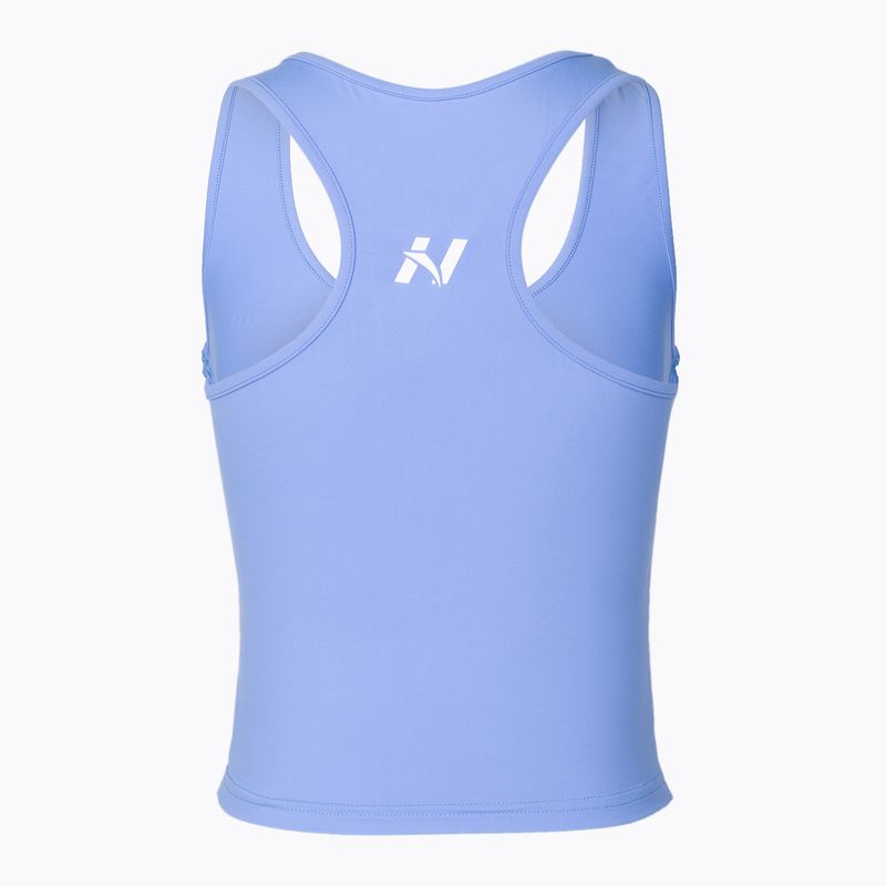 Koszulka treningowa damska NEBBIA Slim Fit Koszulka light blue 2