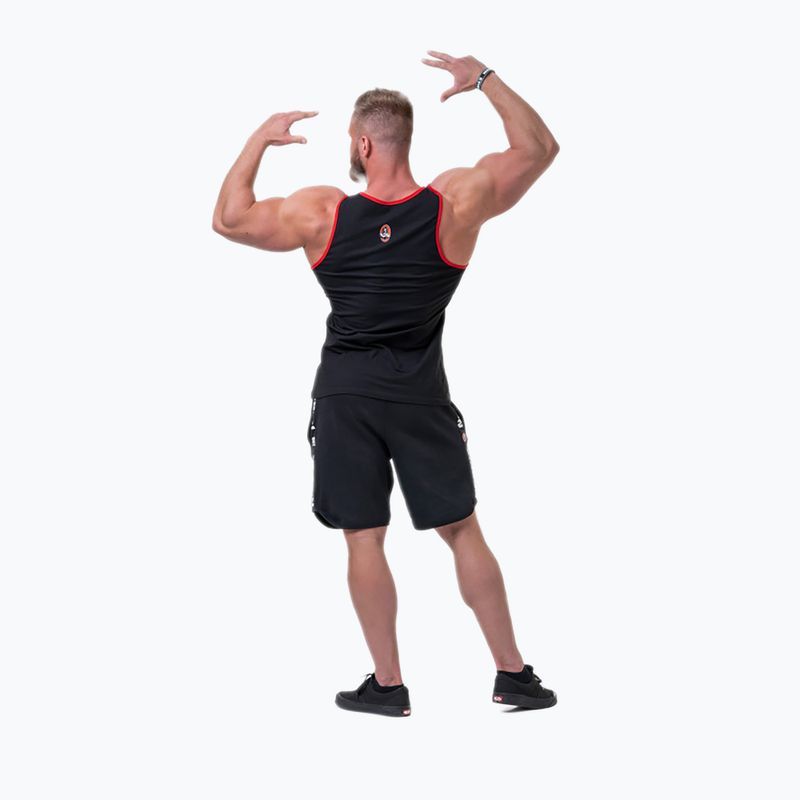 Koszulka treningowa męska NEBBIA Old-School Muscle Koszulka black 2