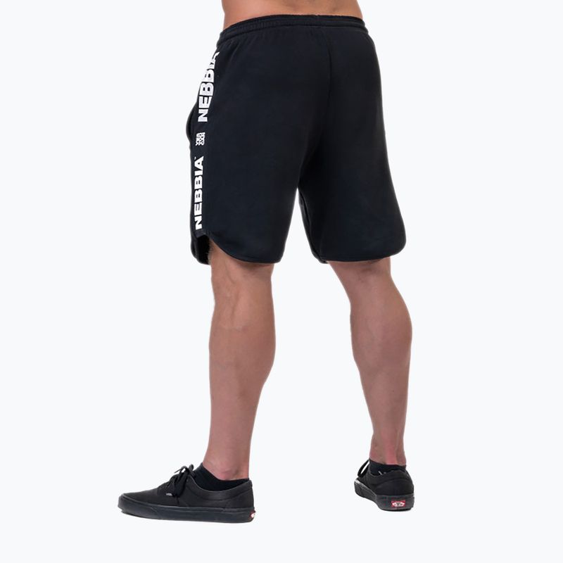Spodenki treningowe męskie NEBBIA Legend-Approved black 2