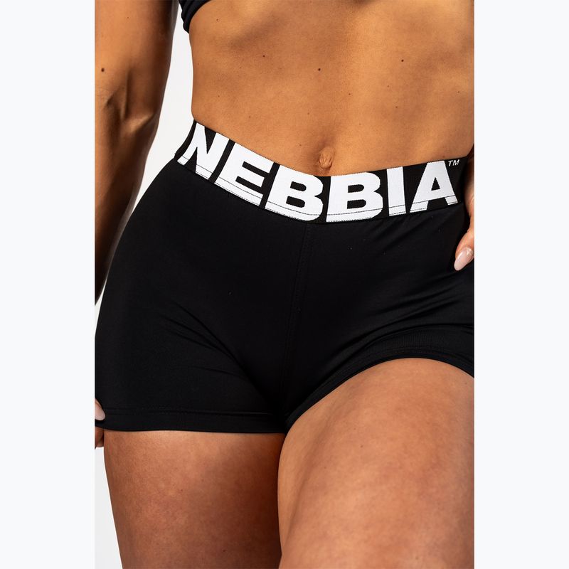 Spodenki treningowe damskie NEBBIA Glute Pump black 4