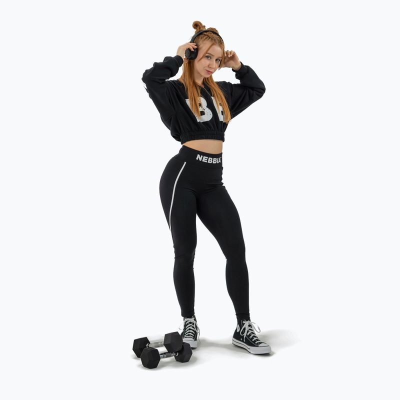 Legginsy treningowe damskie NEBBIA My Rules Booty Shaping black 8