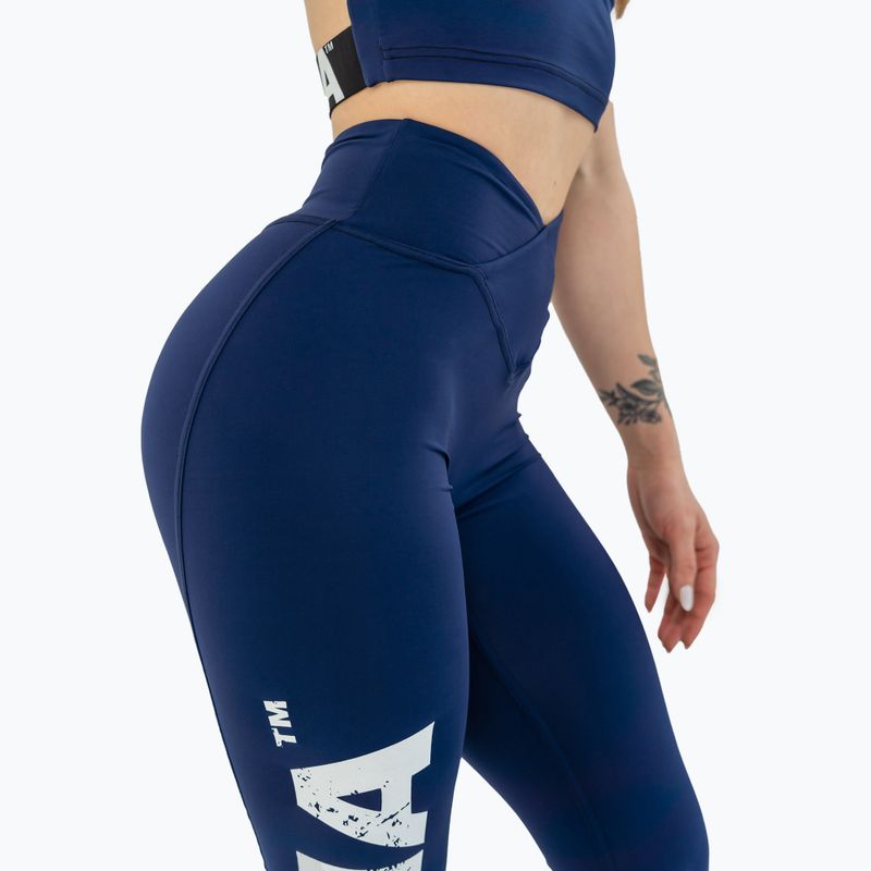 Legginsy treningowe damskie NEBBIA Glute Check High Waisted dark blue 6