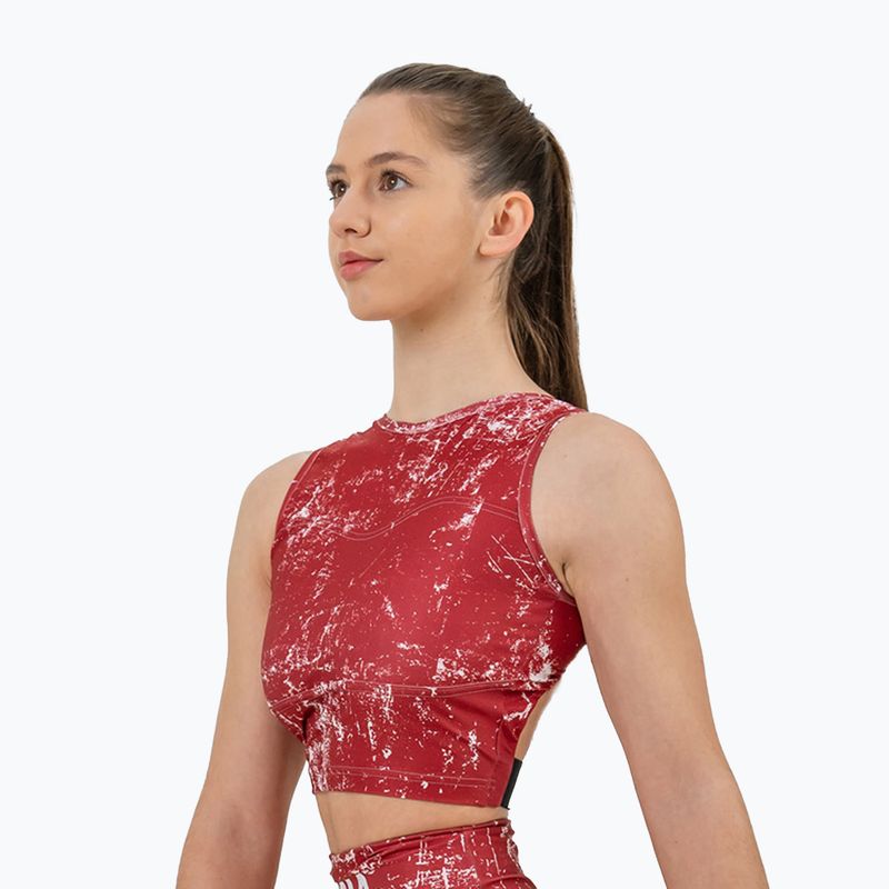 Top treningowy damski NEBBIARough Girl Crop red