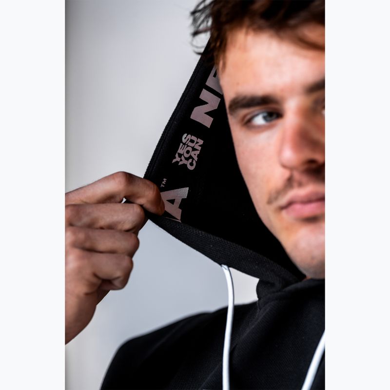 Bluza treningowa męska NEBBIA Hero black 6