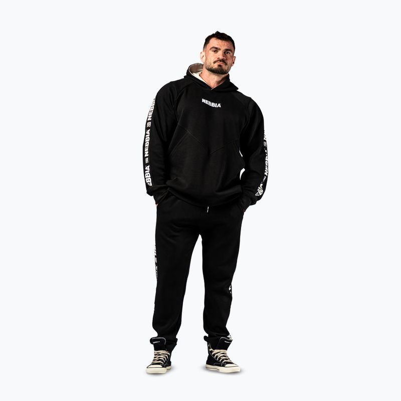 Bluza męska NEBBIA Hero Hoodie black 2