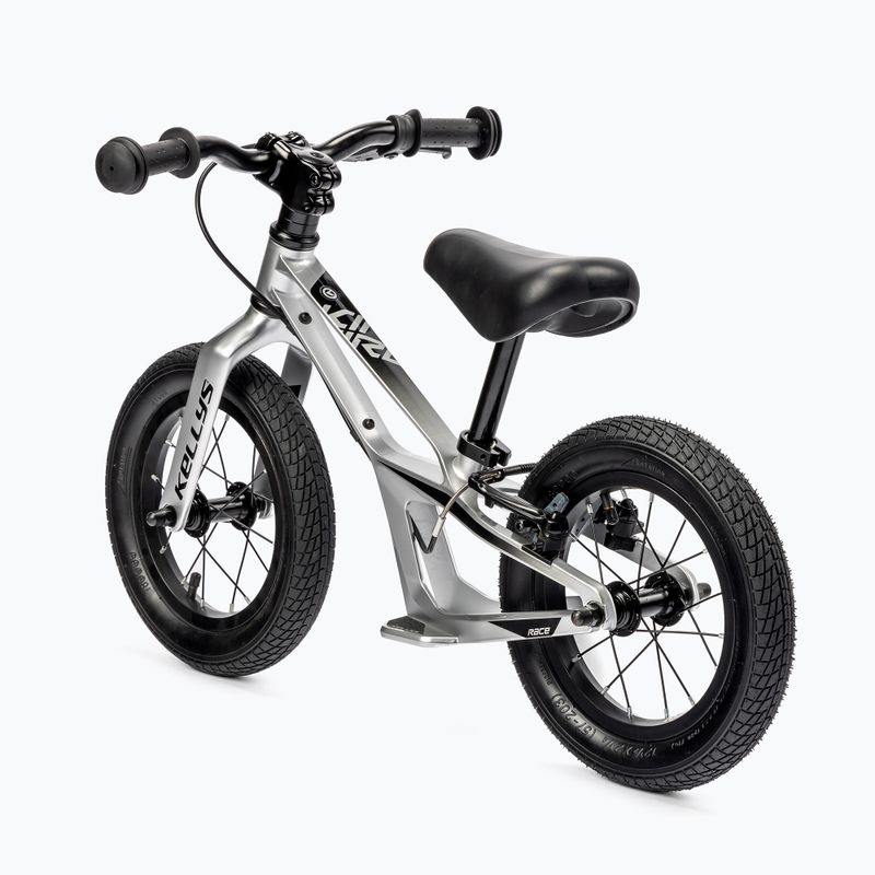 Rowerek biegowy Kellys Kiru Race raw silver 2
