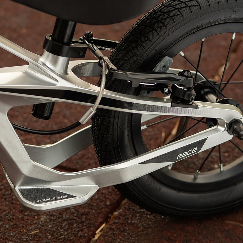 Rowerek biegowy Kellys Kiru Race raw silver 5