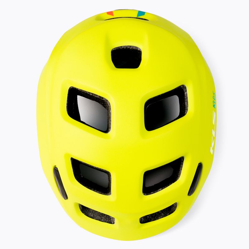 Kask rowerowy dziecięcy Kellys Zigzag 022 lime 5
