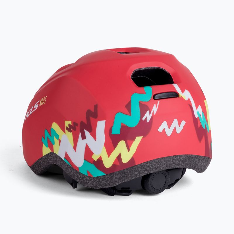 Kask rowerowy dziecięcy Kellys Zigzag 022 red 3