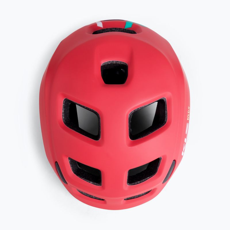 Kask rowerowy dziecięcy Kellys Zigzag 022 red 5