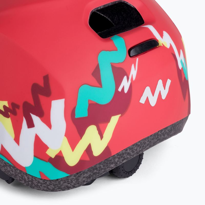 Kask rowerowy dziecięcy Kellys Zigzag 022 red 7