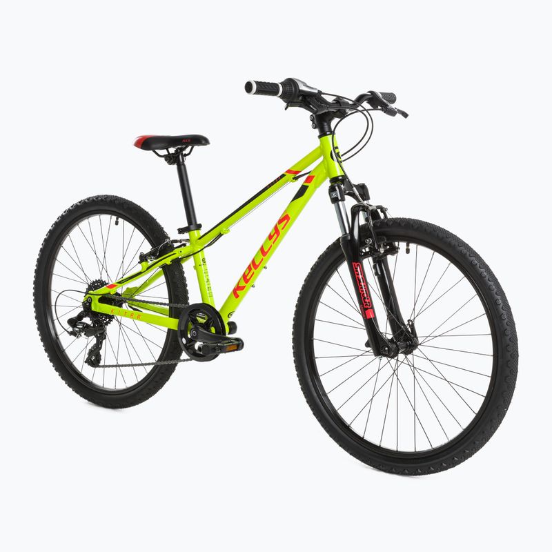 Rower dziecięcy Kellys Kiter 50 24" 2023 neon yellow 2