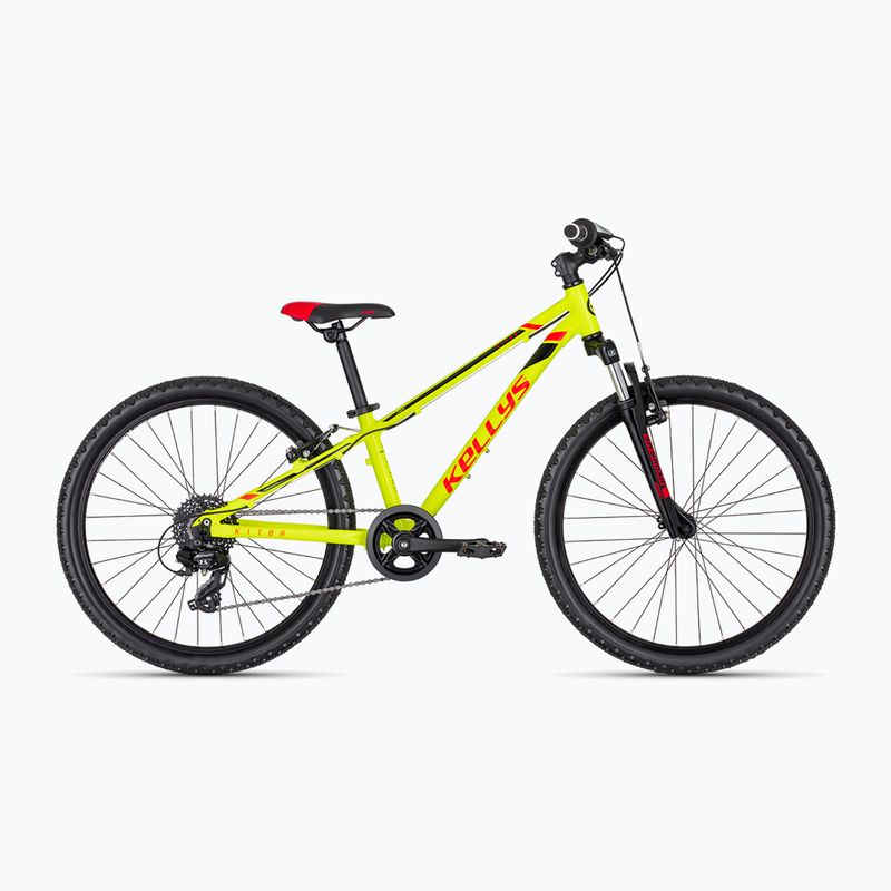 Rower dziecięcy Kellys Kiter 50 24" 2023 neon yellow 6