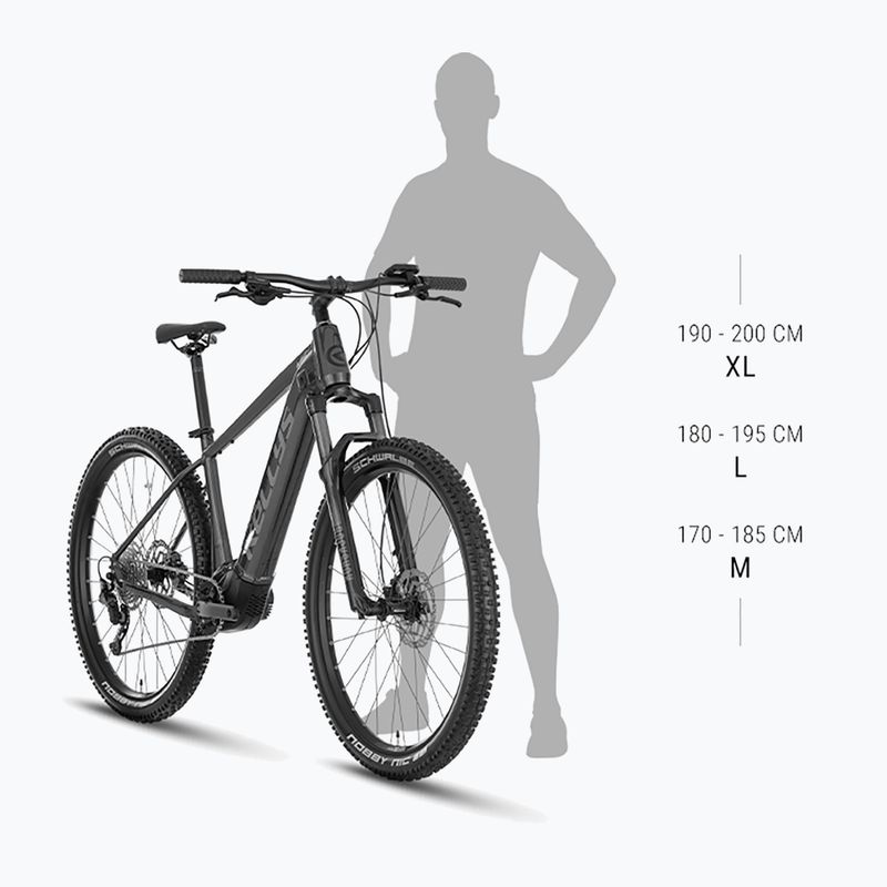 Rower elektryczny Kellys Tygon R10 Air P 29" 36V 20Ah 725Wh steel blue 3