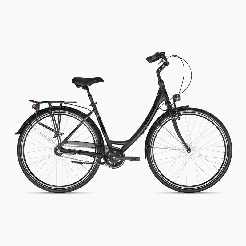 Rower miejski damski Kellys Avery 50 28" graphite grey