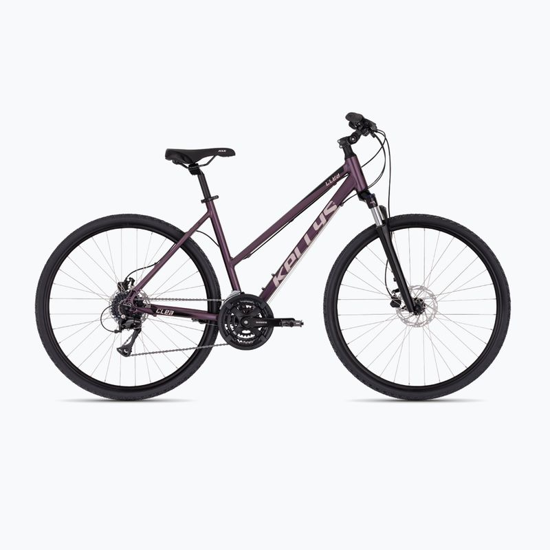 Rower crossowy damski Kellys Clea 90 desert purple