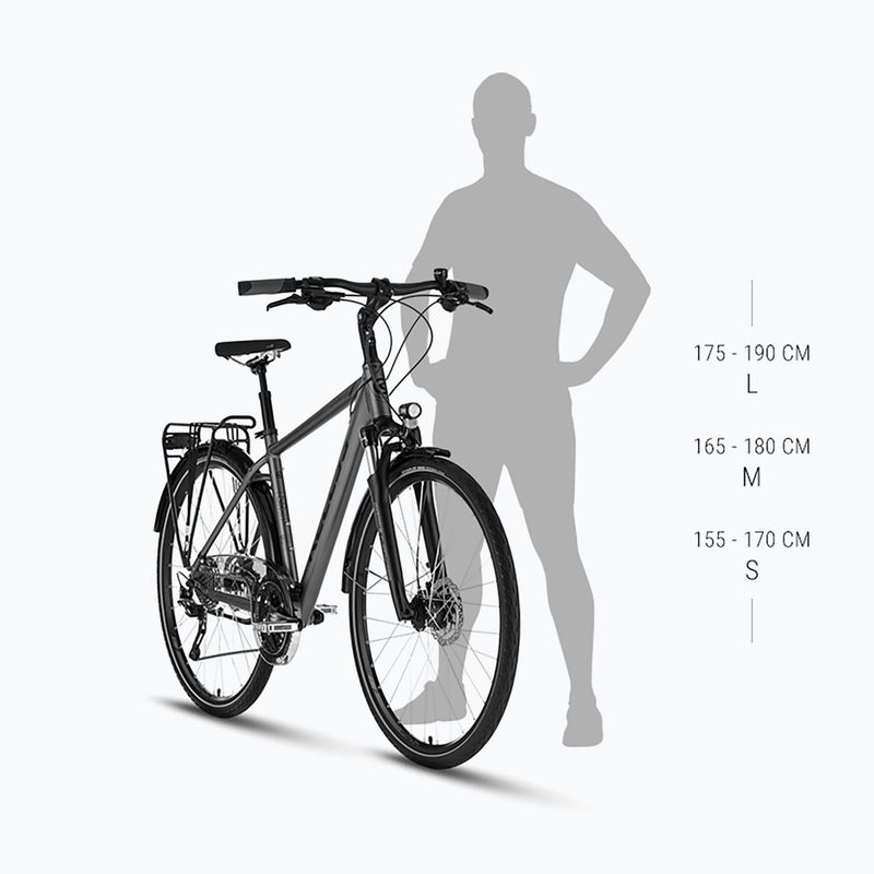 Rower trekkingowy Kellys Carson 10 28" moonstone grey 2