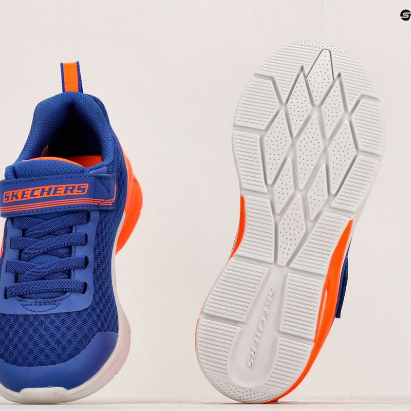 Buty dziecięce SKECHERS Microspec Max Gorvix royal/orange 12