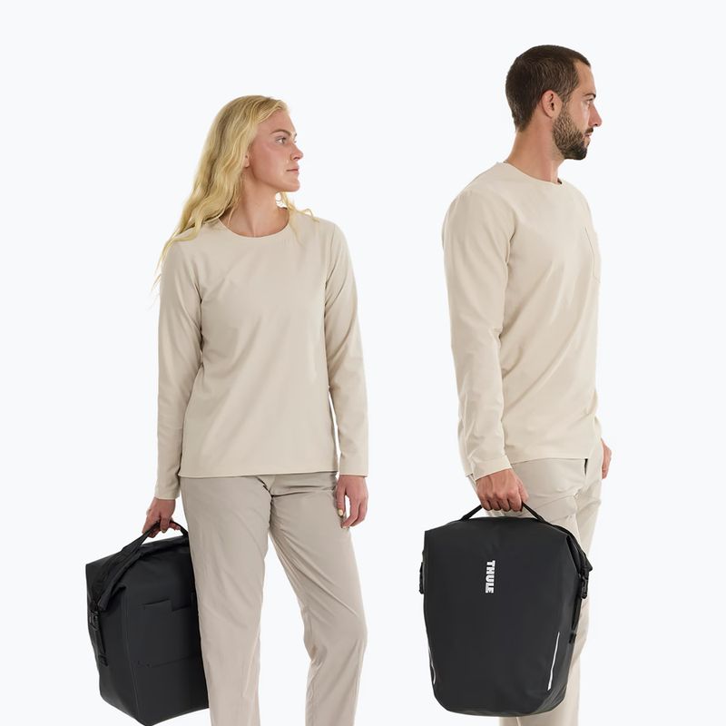 Sakwa rowerowa Thule Shield Pannier with InLock 22 l black 5