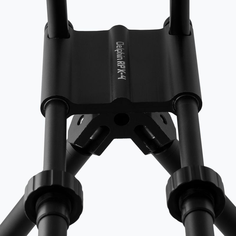 Rodpod na 3 wędki Delphin RPX 4 BlackWay czarny 870000329 4