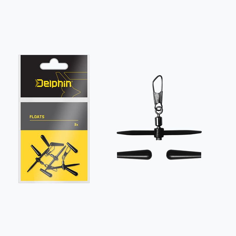 Łączniki do spławików Delphin FloatS 3 szt. 969D05001