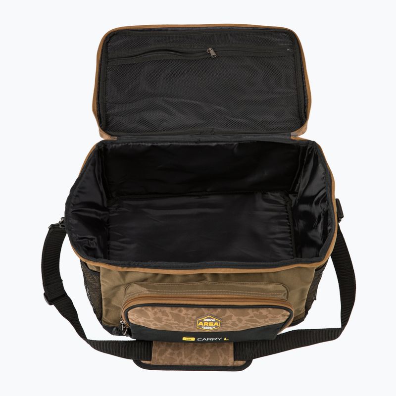 Torba wędkarska Delphin Area CarryAll Carpath brązowa 101001535 5