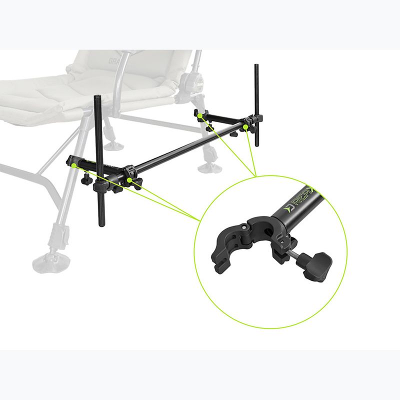 Uchwyt na wędki Delphin Reaxe Unifix Duo 4