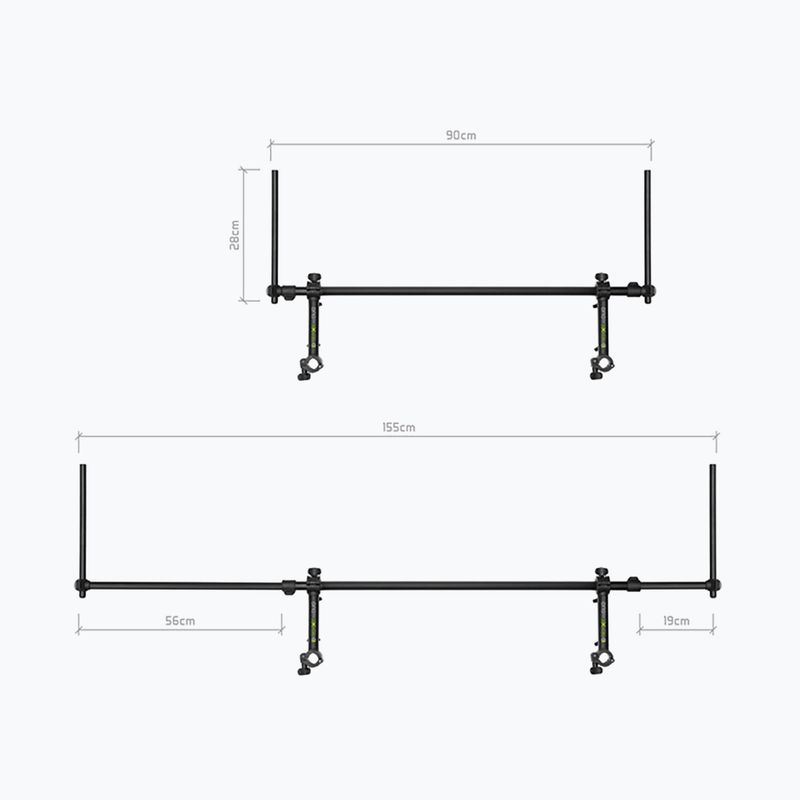 Uchwyt na wędki Delphin Reaxe Unifix Duo 9