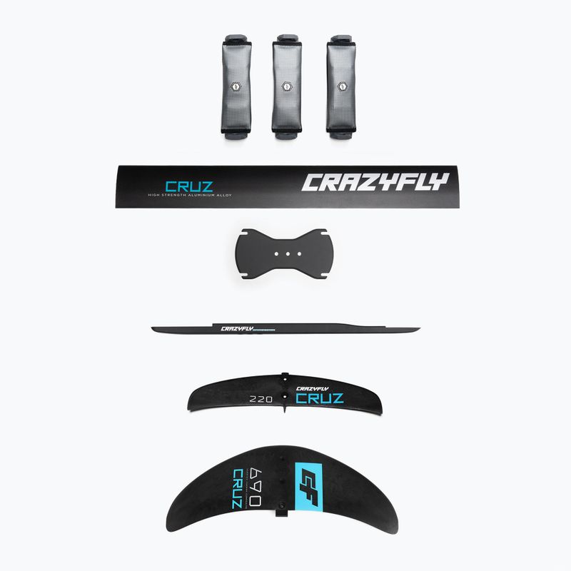 Deska do kitesurfingu + hydrofoil CrazyFly Cruz 690 T011-0004 9