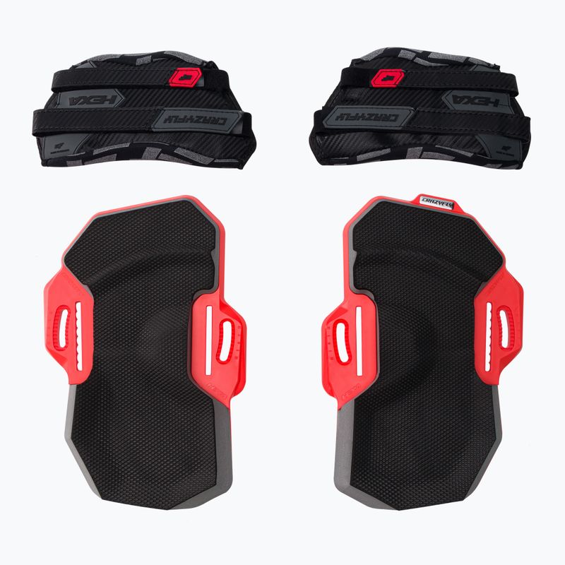 Pady i strapy do kiteboardu CrazyFly Hexa II Extreme