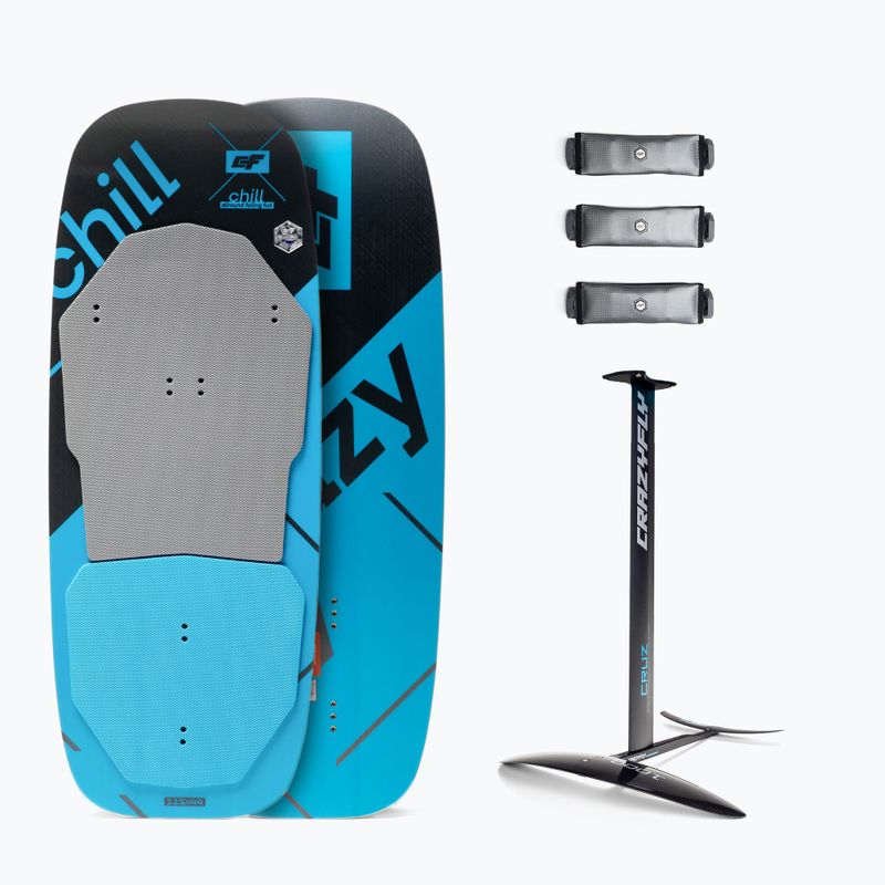 Deska do kitesurfingu + hydrofoil CrazyFly Cruz 1000 T011-0011