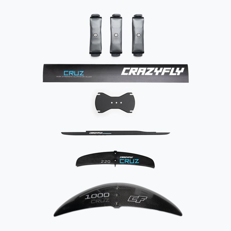 Deska do kitesurfingu + hydrofoil CrazyFly Cruz 1000 T011-0011 9