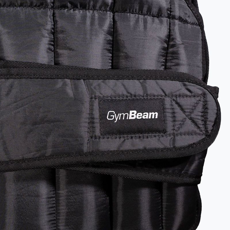 Kamizelka treningowa z obciążeniem GymBeam Weighted Vest 10 kg black 2