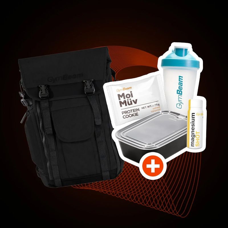 Plecak treningowy GymBeam Adventure 25 l black 5