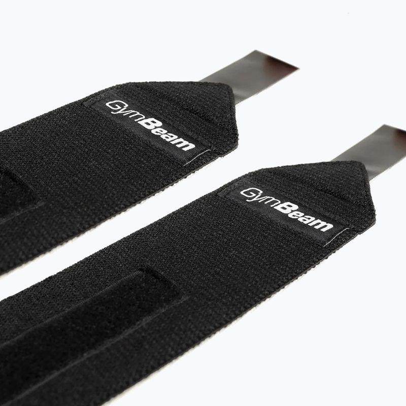 Bandaże na nadgarstki GymBeam Press black 3