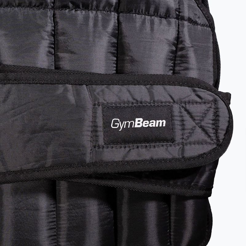 Kamizelka treningowa z obciążeniem GymBeam Weighted Vest 15 kg black 3