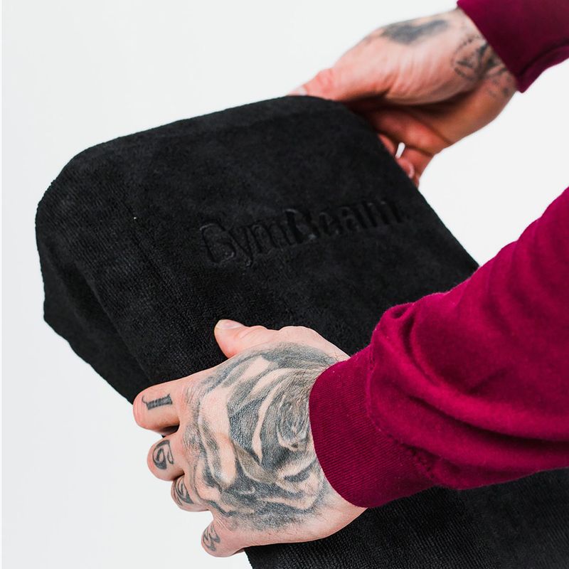 Ręcznik szybkoschnący GymBeam Microfibre Sports black 5