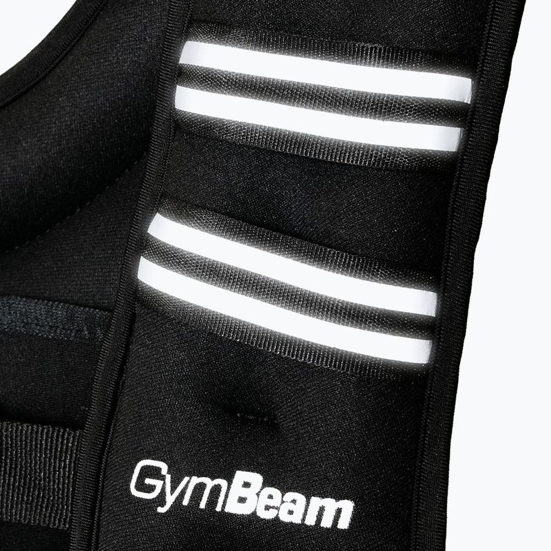 Kamizelka treningowa z obciążeniem GymBeam Weighted Vest 7 kg black 3