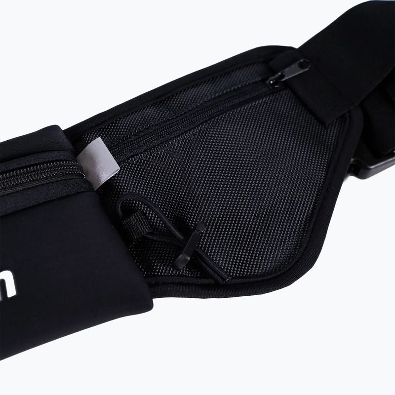 Pas do biegania GymBeam Trail Hydrobelt + butelka na wodę 180 ml black 3
