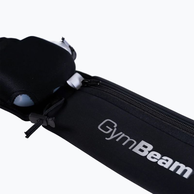 Pas do biegania GymBeam Trail Hydrobelt + butelka na wodę 180 ml black 4