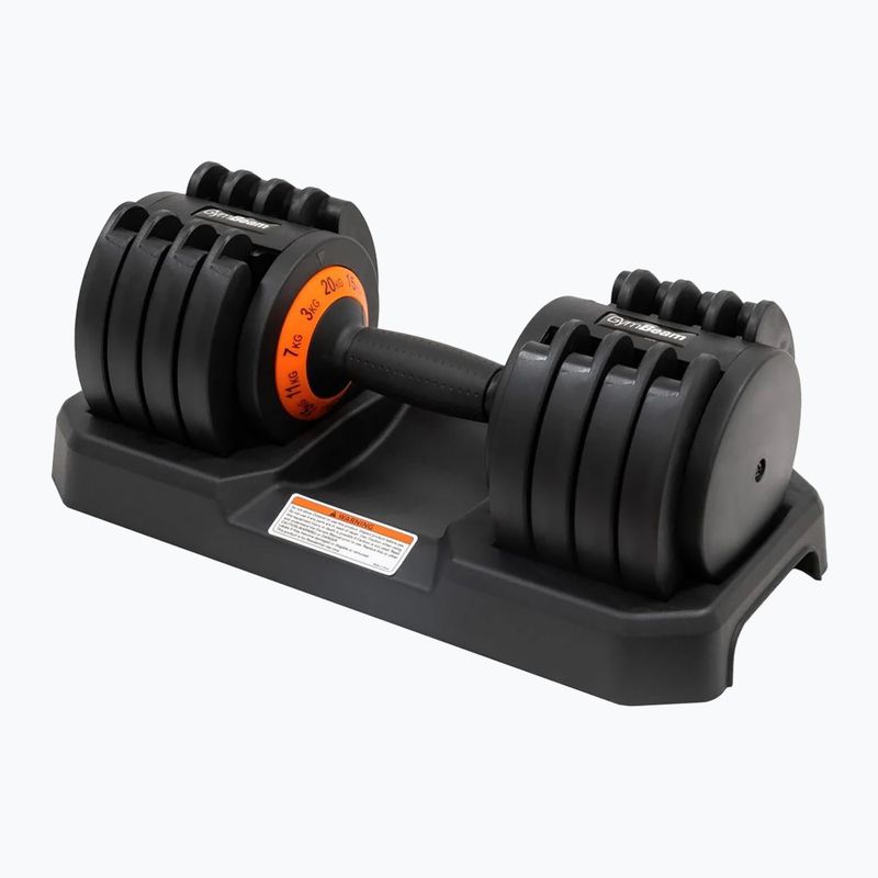Hantel regulowany GymBeam Dumbbell Adjustable 20 kg black 4