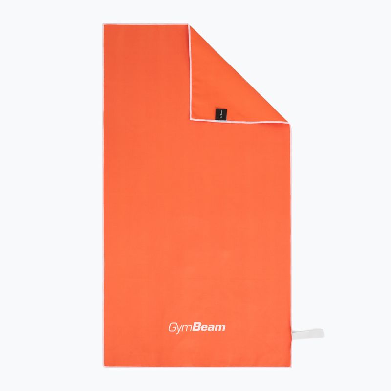 Ręcznik GymBeam orange/white