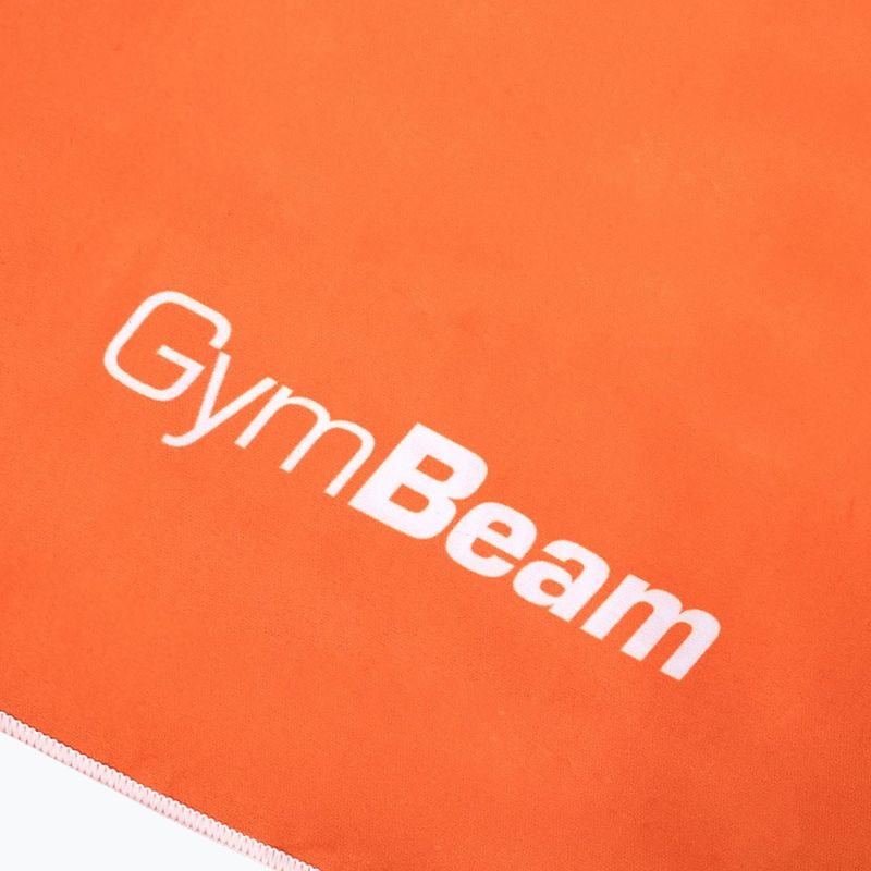 Ręcznik GymBeam orange/white 2