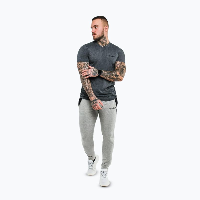 Koszulka męska GymBeam Basic dark grey 2