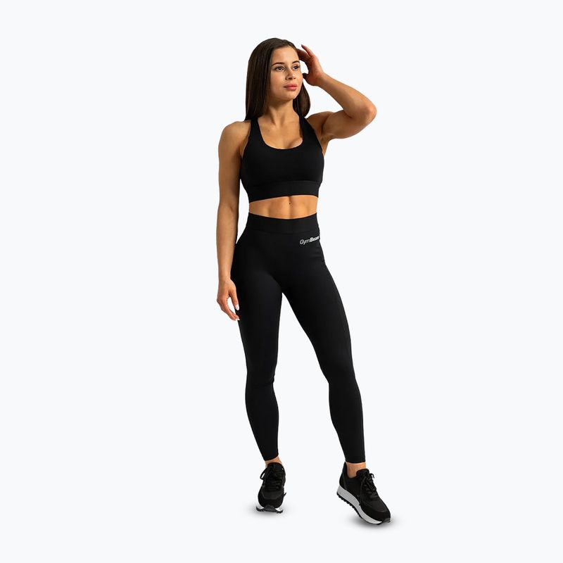 Legginsy treningowe damskie GymBeam Limitless black 76165 2