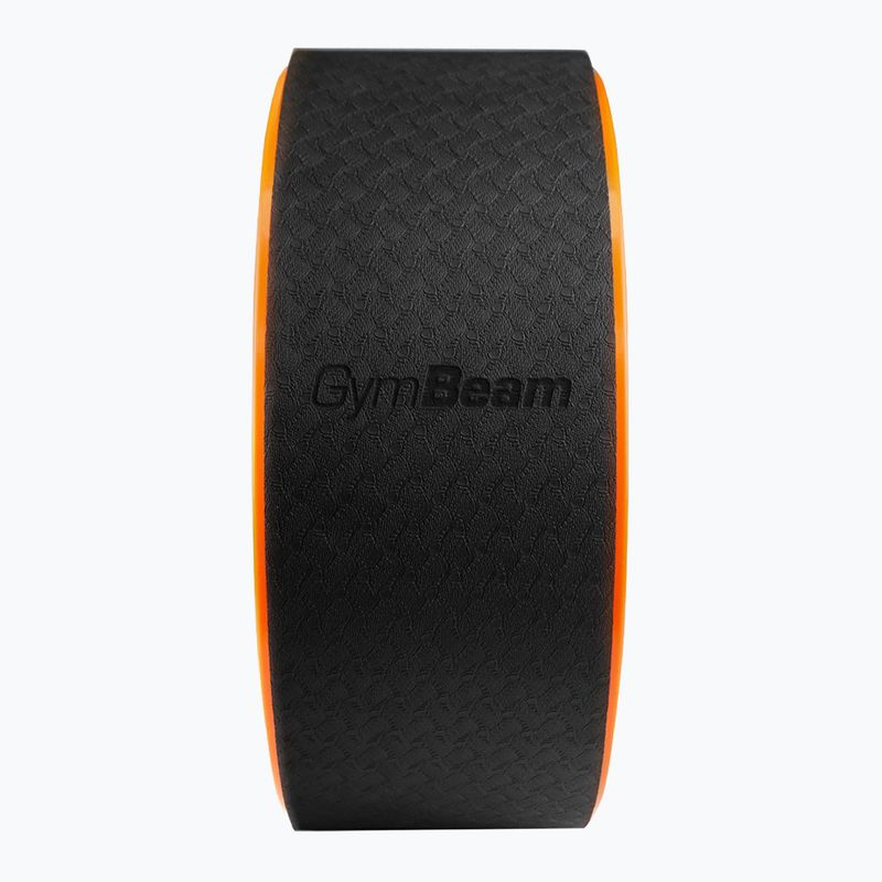 Koło do ćwiczeń GymBeam do jogi orange/black 3