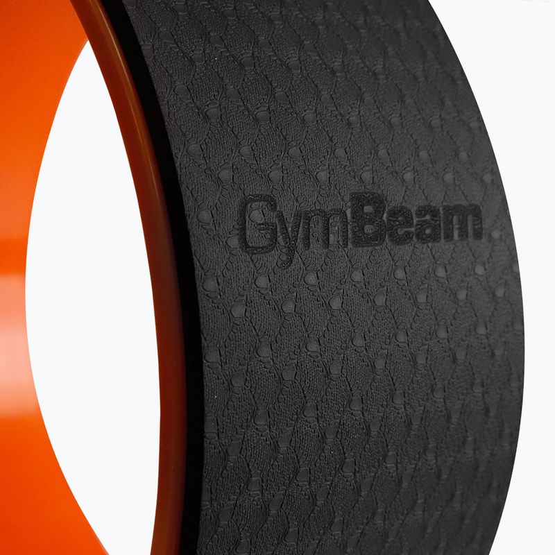 Koło do ćwiczeń GymBeam do jogi orange/black 4