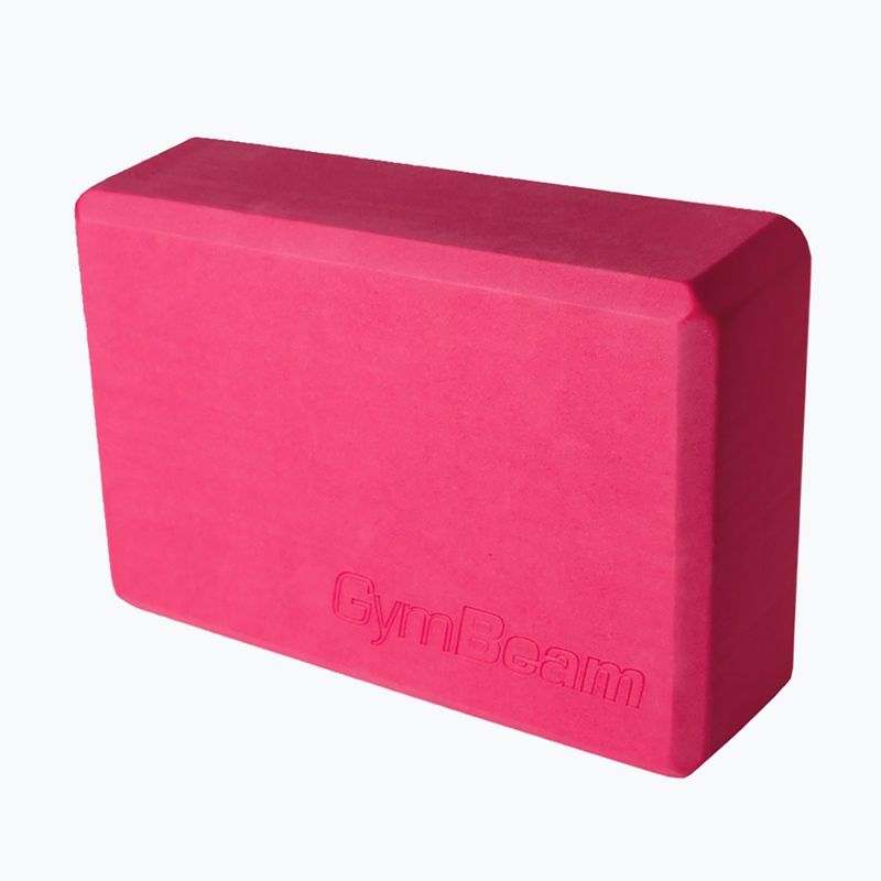 Kostka do jogi GymBeam pink 2