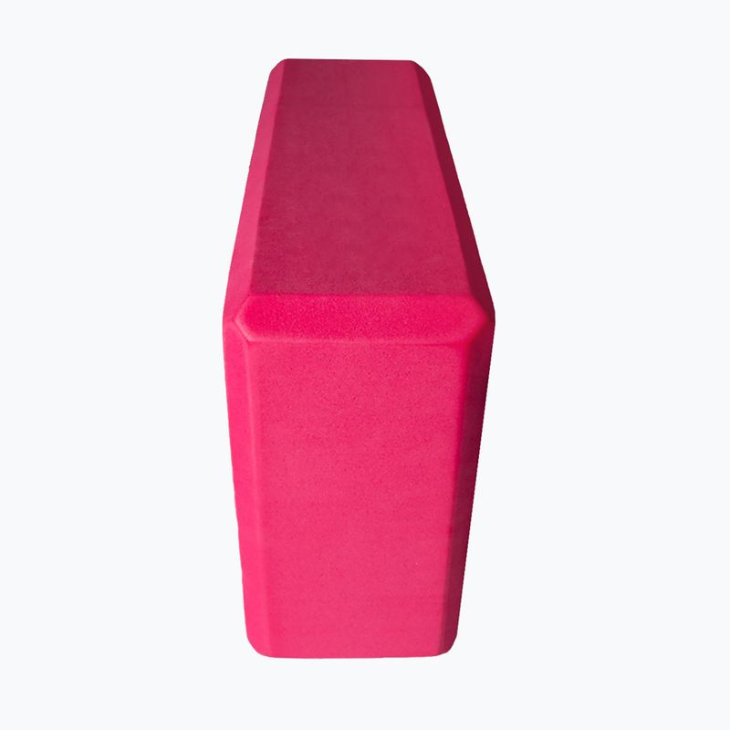 Kostka do jogi GymBeam pink 3